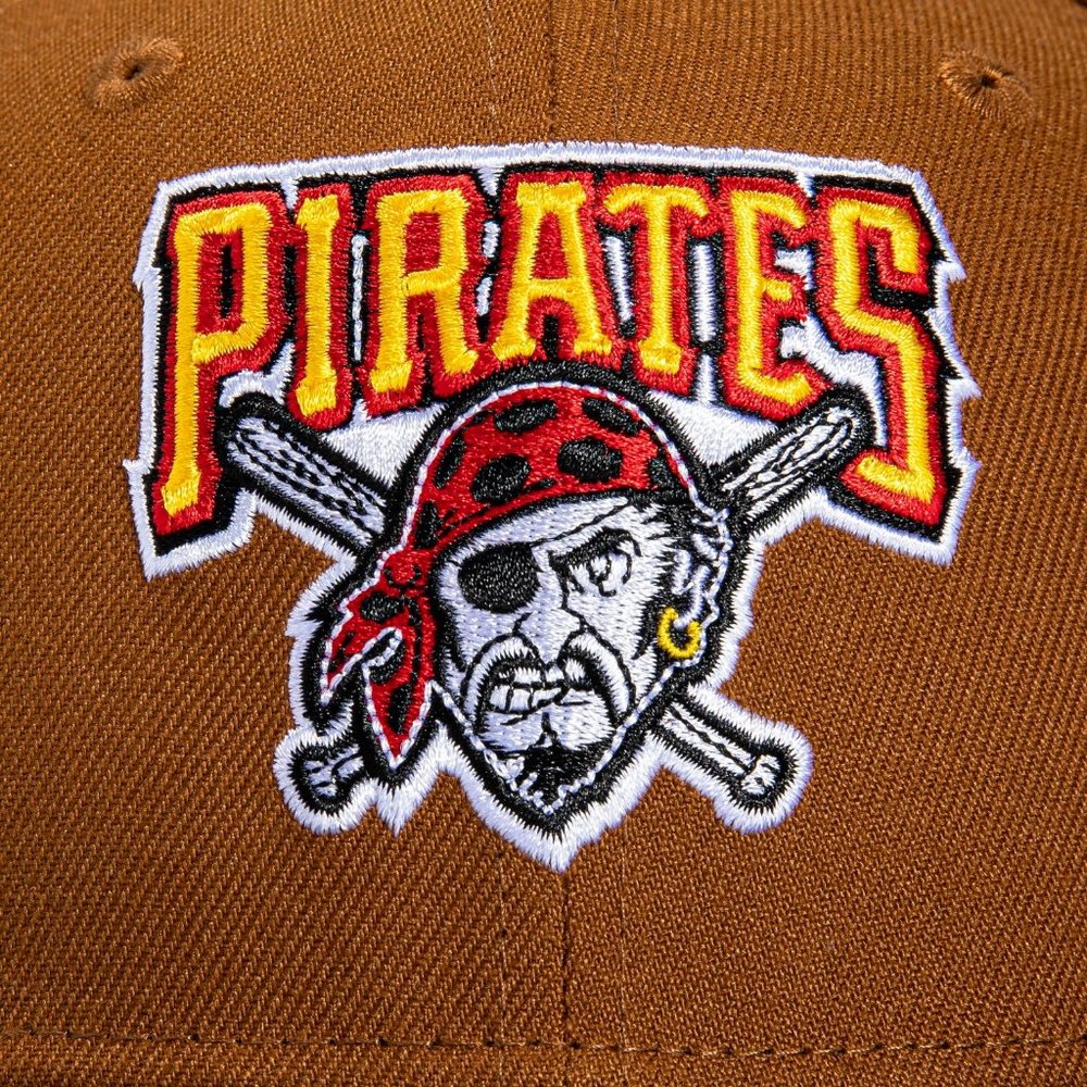 New Era Pittsburgh Pirates 59FIFTY Fitted Hat Beef Broccoli  30 Year Patch - Picture 6 of 9